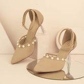 Crystal Pearl Heel