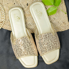 Gleam Gold Flats
